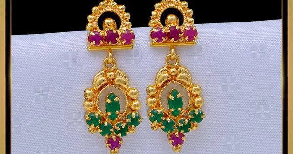 Buy Priyaasi Floral Yellow  White Chand Bali Earrings Online At Best Price   Tata CLiQ