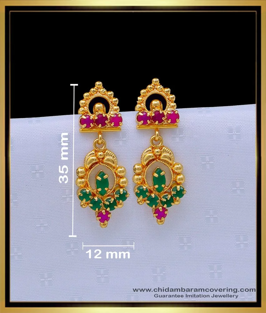 Buy Peacock Stone Oxidised Silver Earrings Imitation Jewellery Online –  Nithilah