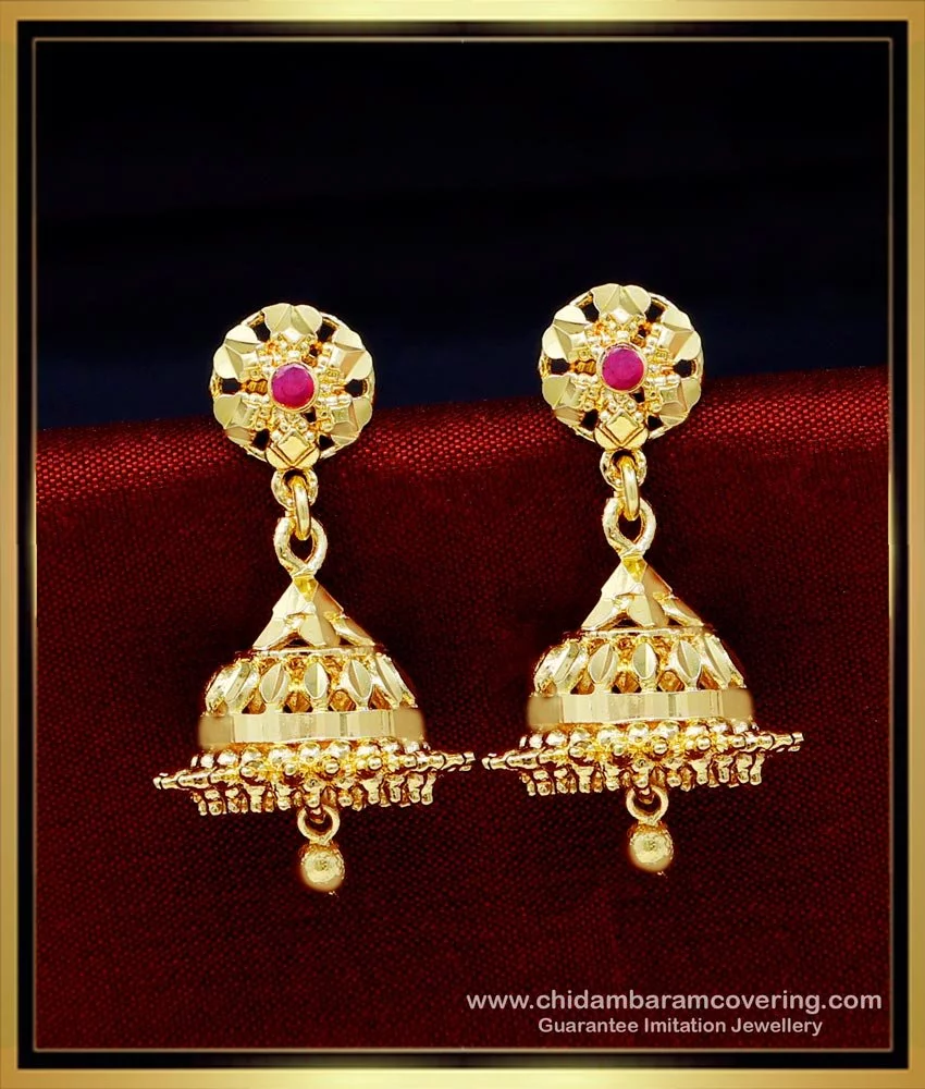 Metal deals jhumkas online