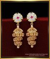 buttalu earrings designs, layer jhumka earrings gold, 2 layer jhumka earrings gold, fashion jewellery online, jimikki kammal, Indian Jhumkas Online Shopping, buttalu earrings designs, jimikki design, gold jhumka design with price