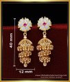 buttalu earrings designs, layer jhumka earrings gold, 2 layer jhumka earrings gold, fashion jewellery online, jimikki kammal, Indian Jhumkas Online Shopping, buttalu earrings designs, jimikki design, gold jhumka design with price