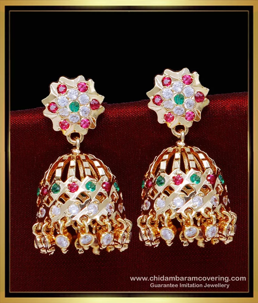 matilu or ear chains | Gold jewelry fashion, Bridal gold jewellery designs, Gold  earrings designs