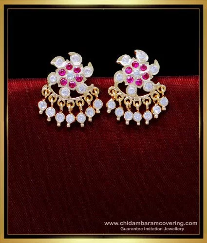 Buy online Gold Brass Studs Earring from fashion jewellery for Women by  Arch Fashion for ₹480 at 70% off | 2024 Limeroad.com