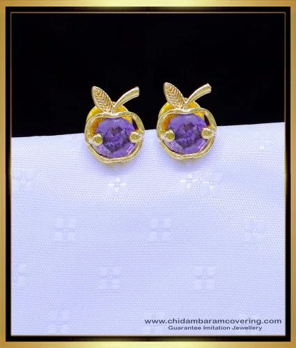 Flower Clip Earrings for Women and Girls in Yellow Gold Filled