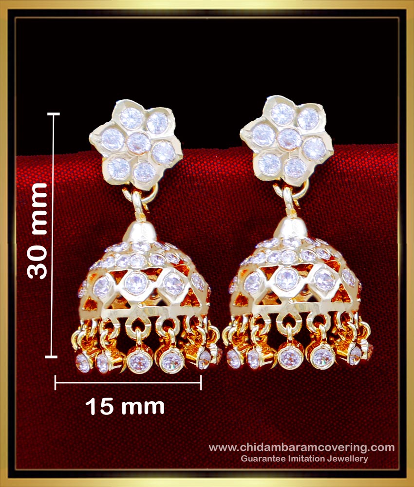 Impon Jewellery online shopping, impon earrings designs, impon stud earrings, impon earrings online shopping, impon earrings jhumka, impon jewellery, jhumka earrings, jhumka earrings gold, Jhumka earrings gold design, Bridal Jhumka Earrings Gold