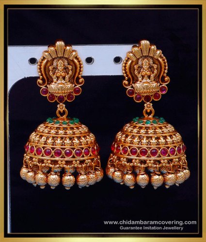 ERG2123 - Premium Quality Antique Earrings Design for Wedding