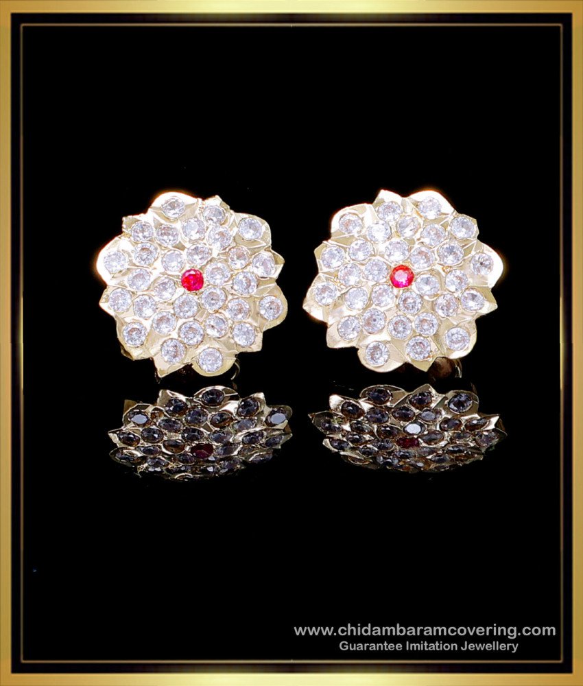 stud earrings gold designs