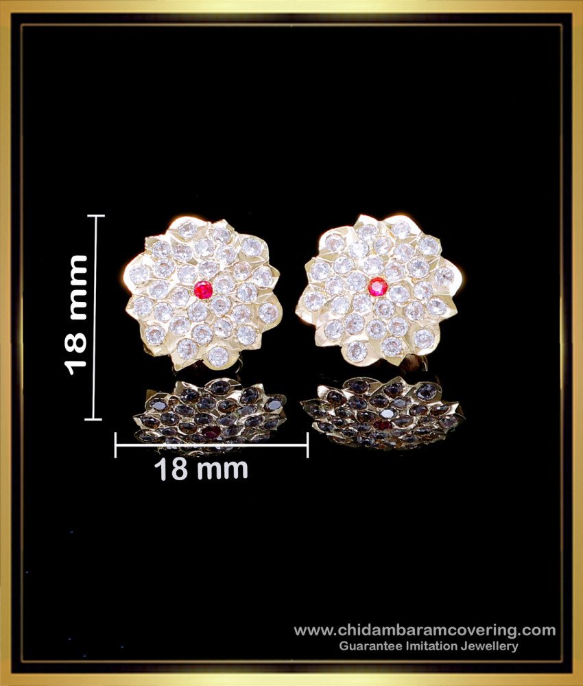 stud earrings gold designs