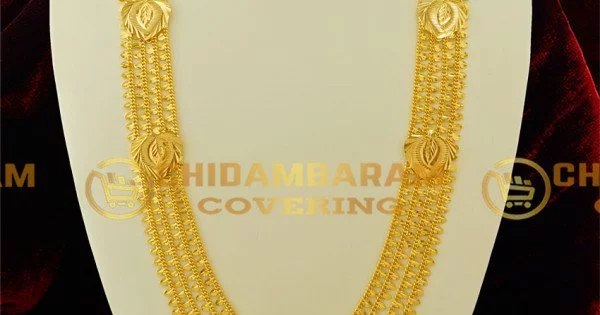 Latest light weight on sale gold haram designs