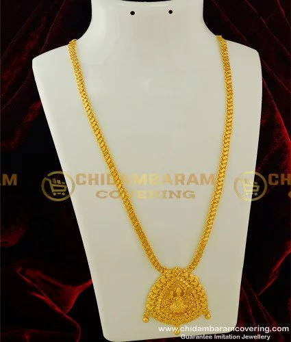 Lakshmi pendant sale long haram