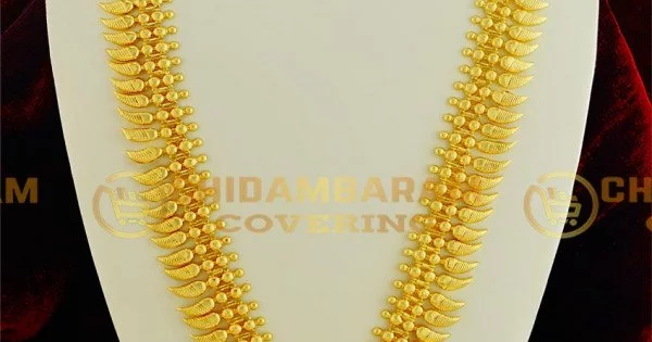 Lightweight gold haram on sale designs