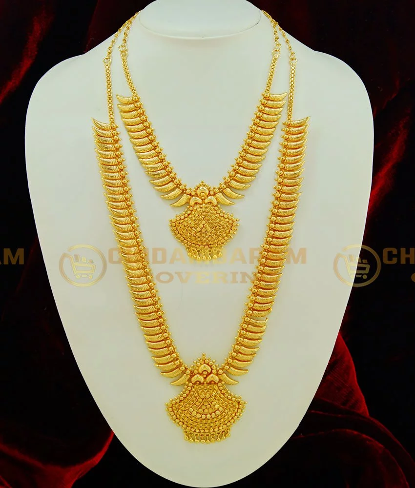 Gold necklace deals set for marriage