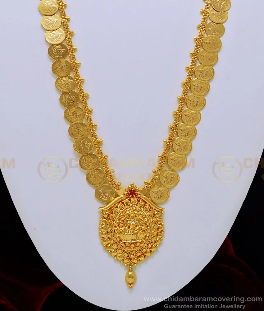 Lakshmi devi deals gold haram designs