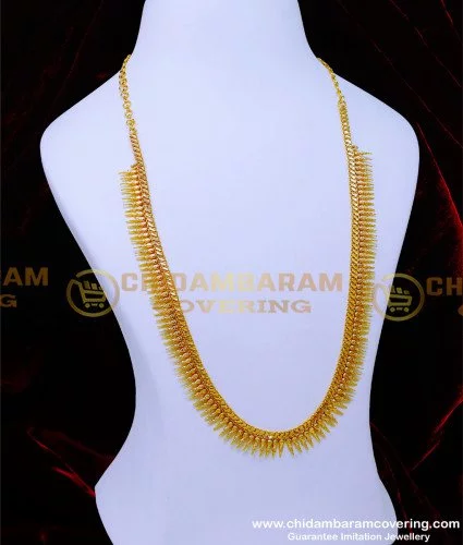 Antique Gold Long Necklace at Best Price in Bengaluru | Zaiken Antique  Jewellery