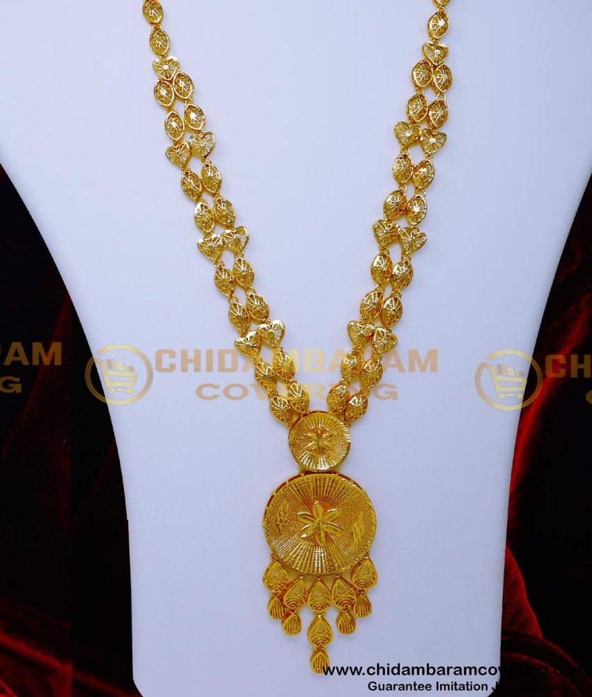 arabic gold long necklace designs