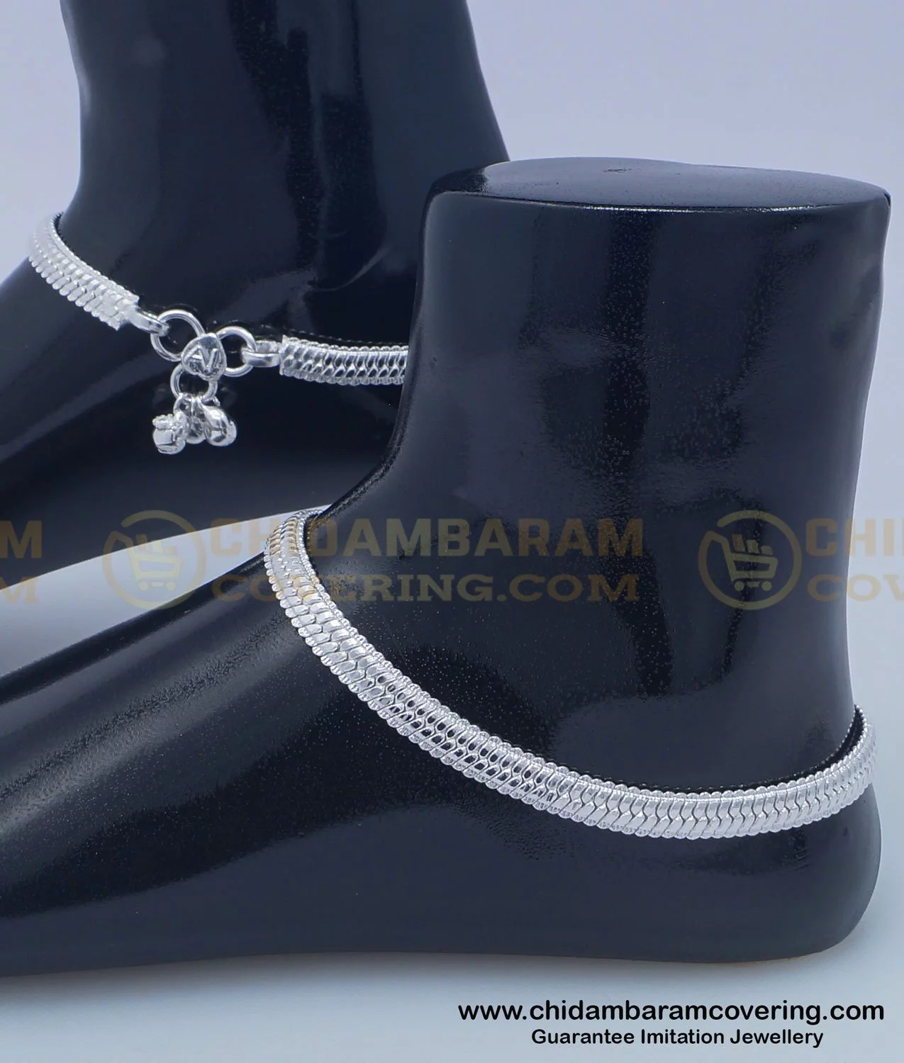 Buy White Metal Chandi Ki Payal New Design Daily Wear Anklet Buy ...