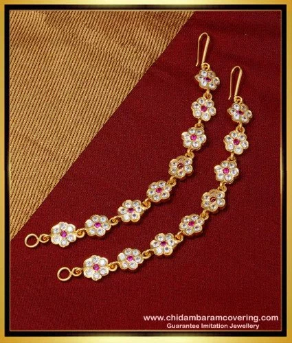 Bridal layer Pearl mattal – House of Jhumkas