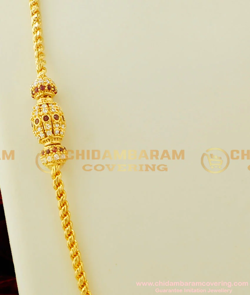 Thali Chain Models With Mugappu Indian Jewellery Designs | xn ...