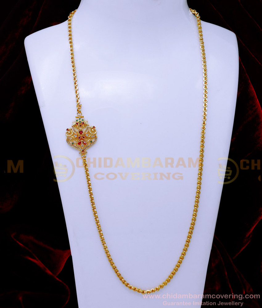 mugappu chain gold designs