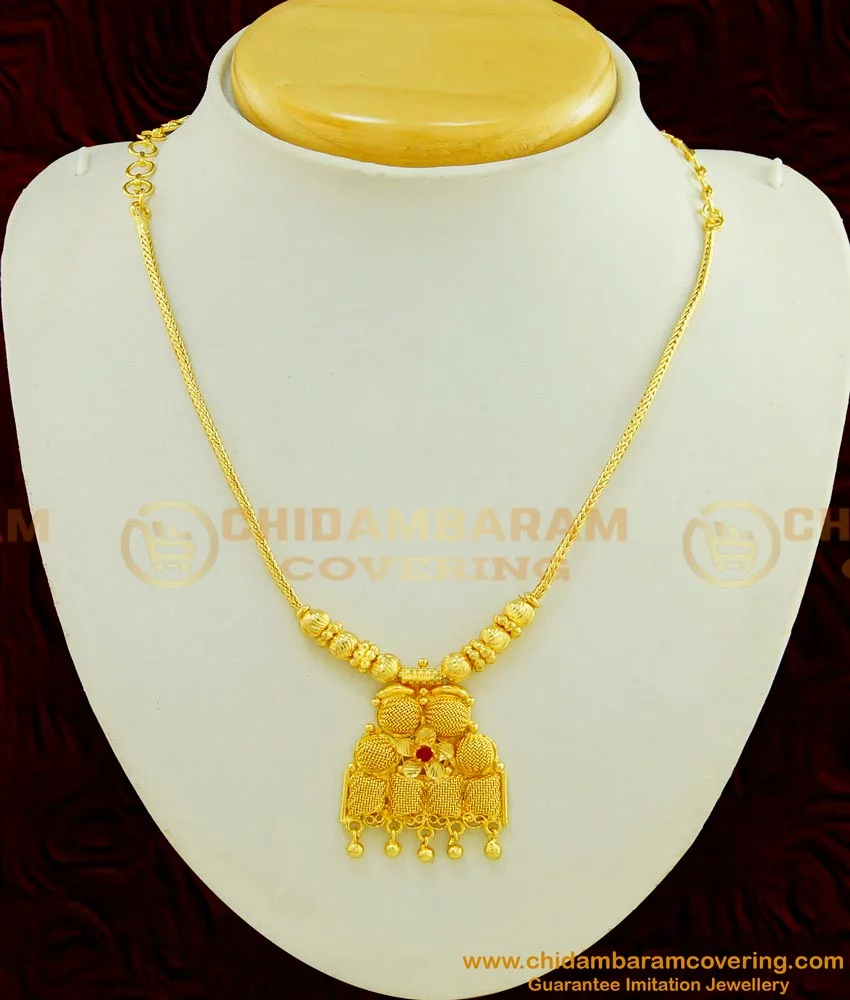 Party wear clearance gold necklace designs