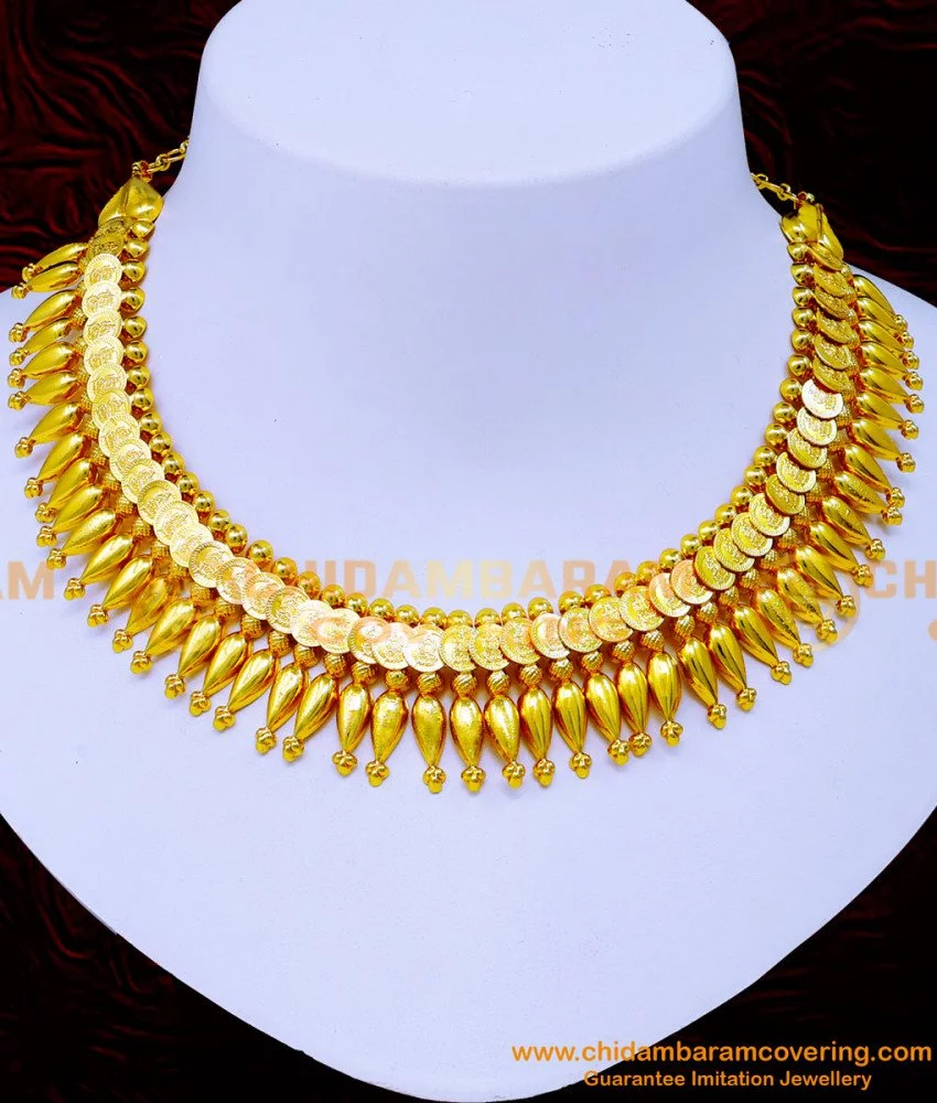 Kasu necklace sale gold