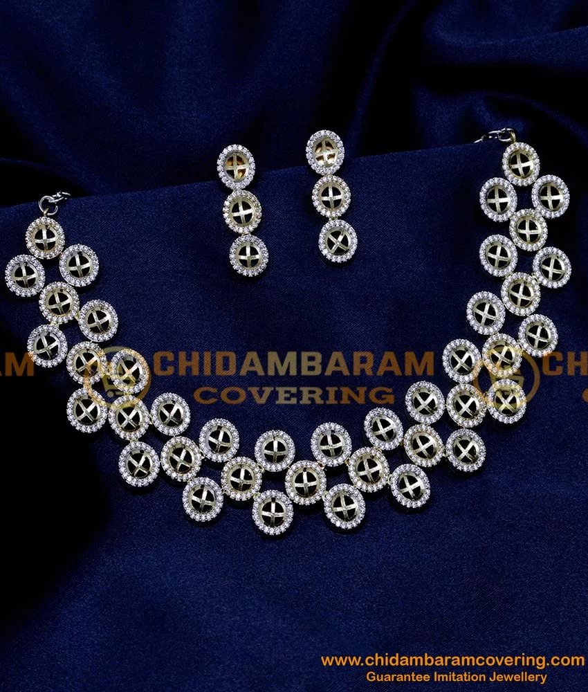 Kundan Choker Necklace Set - ACCDK1470 from saree.com