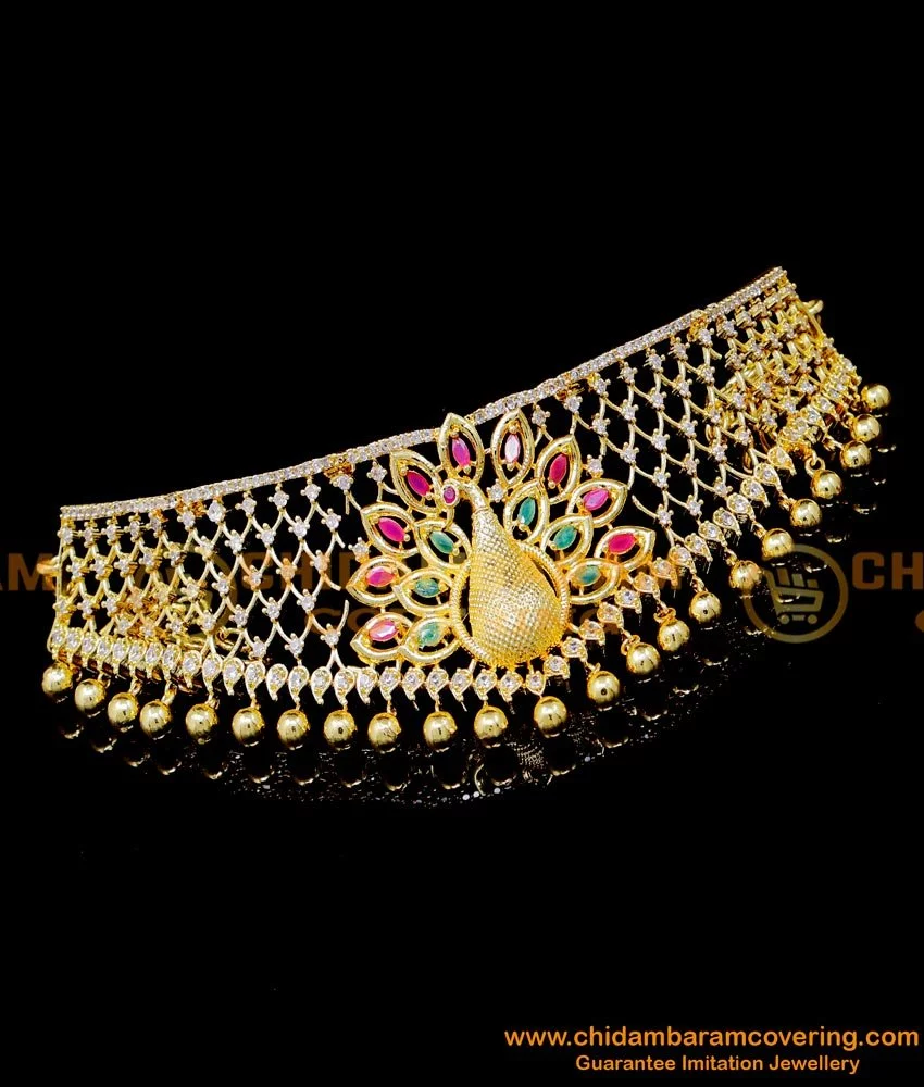 Amazon.com: VAMA Women Golden Waist sari Belt kandora Belly Hip Body Chain  kamardhani vaddanam kamarbandh for saree : Clothing, Shoes & Jewelry