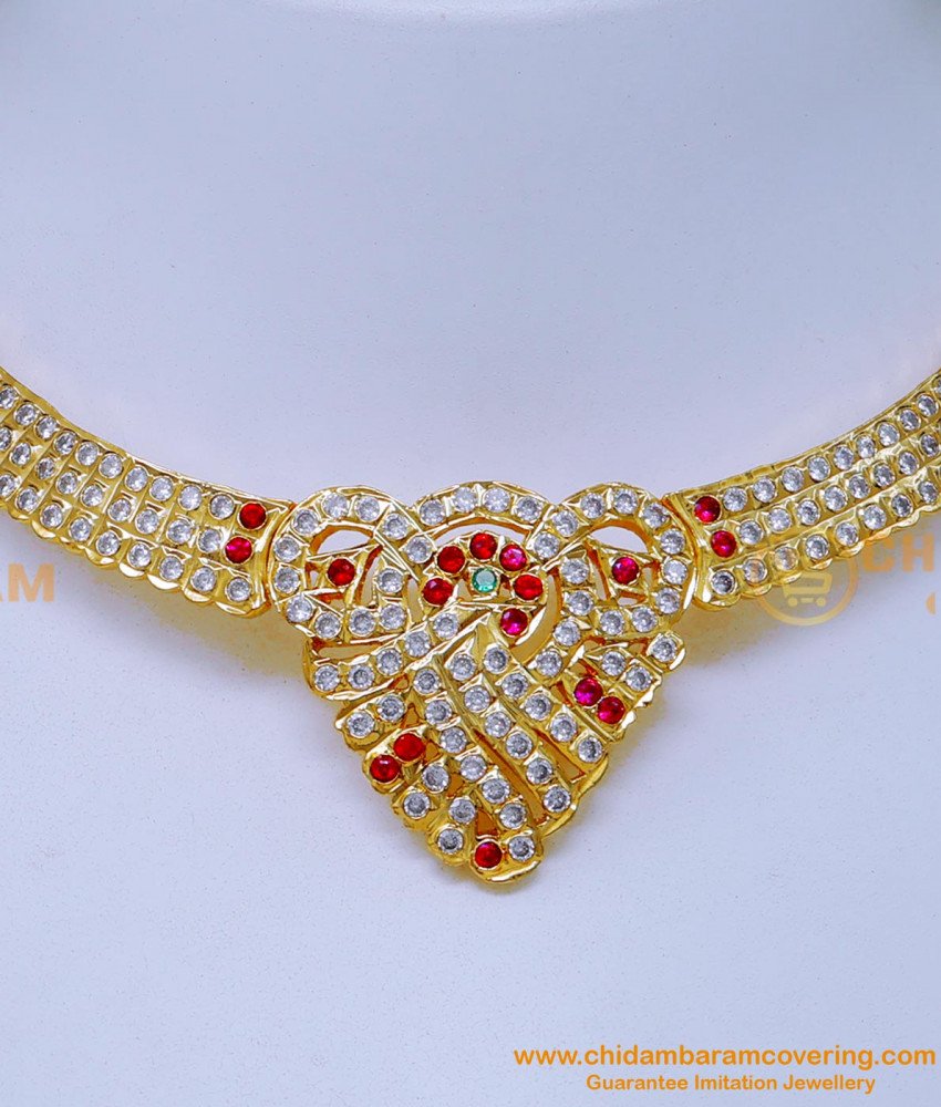 Naan patti necklace online, Impon necklace gold, nanu patti designs, Impon jewellery with price, Impon Necklace models, Impon Necklace Set, impon jewellery online shopping, covering necklace, chidambaram gold covering, impon jewellery
