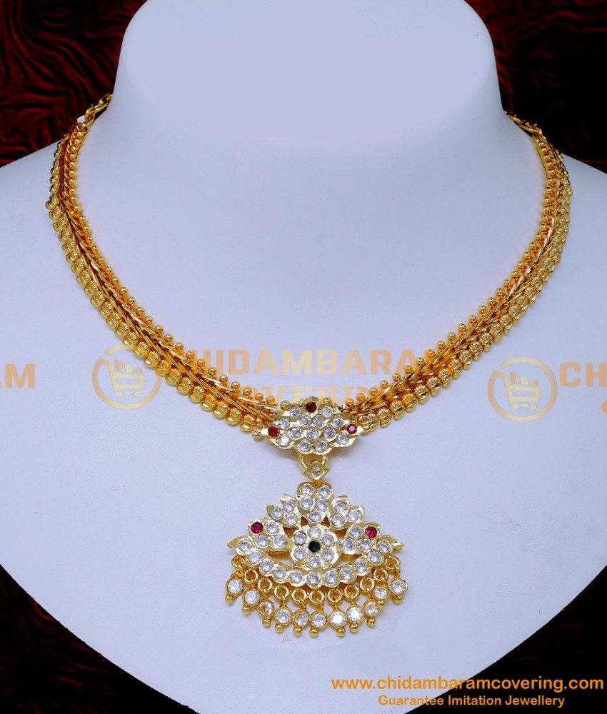 impon necklace designs, impon necklace models, impon jewellery, impon jewellery cash on delivery, Impon Jewellery with price, impon jewellery online, impon jewellery wholesale, impon necklace, attigai impon necklace, impon stone necklace