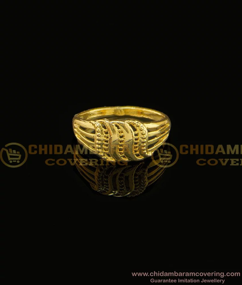 1 Gram Gold Plated With Diamond Extraordinary Design Ring For Men - Style  B442 at Rs 1240.00 | Gold Plated Rings | ID: 2852177869912