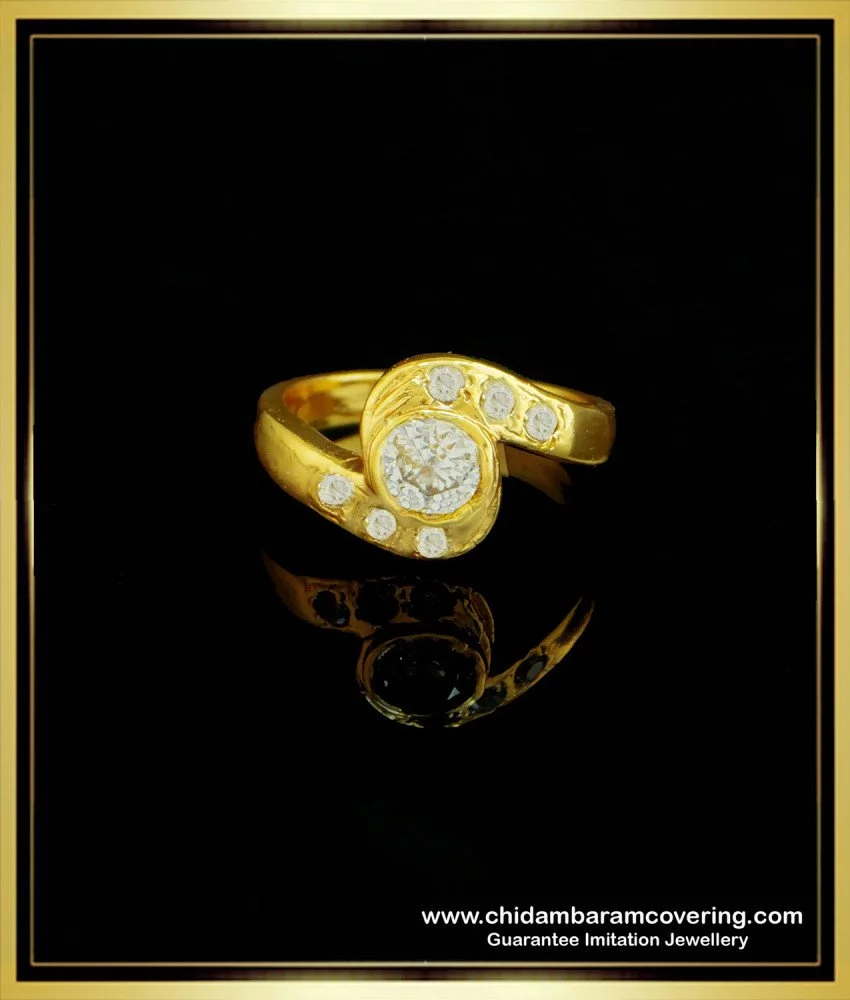 Women's Gold Rings with a Stone, for women | JewelryAndGems.eu