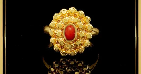 Buy Ramneek Jewels Divya Shakti 8.25-8.50 Carats Red Coral Ring  (Moonga/Munga Stone Panchadhatu Ring) 100% Original Gemstone Online at  desertcartINDIA