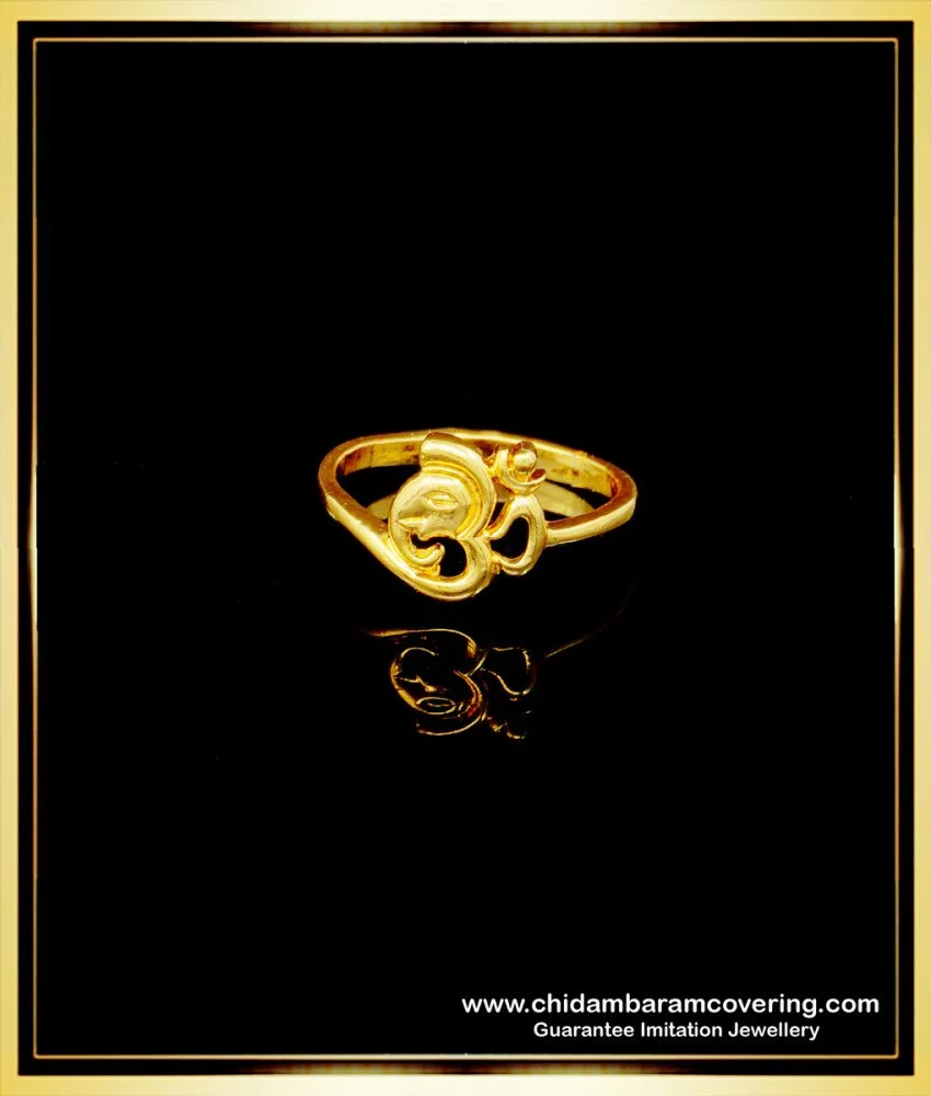 Buy Latest Design Om Ring Design for Ladies Original Impon Jewellery