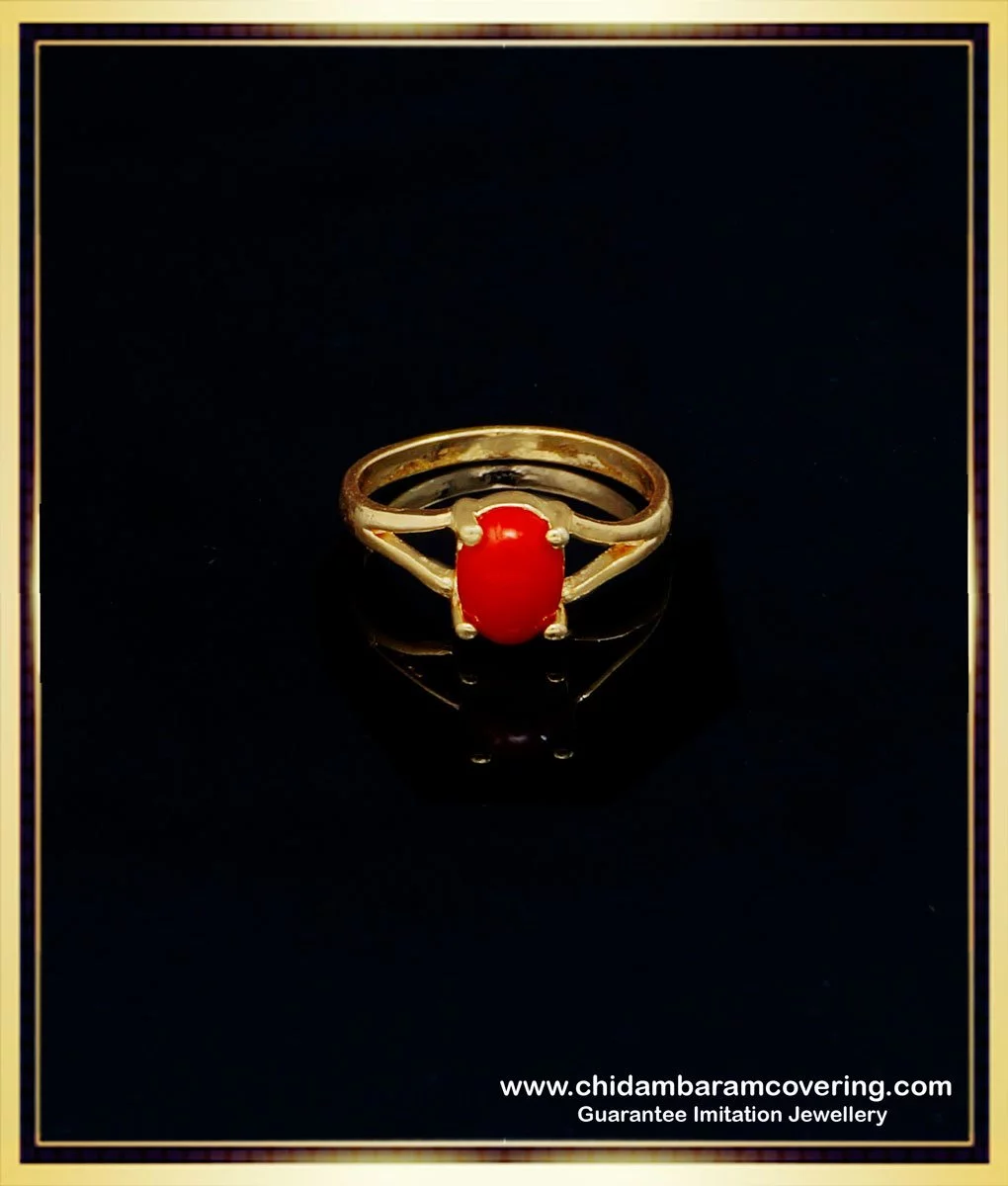 Nadia Coral Ring – Faya Jewels