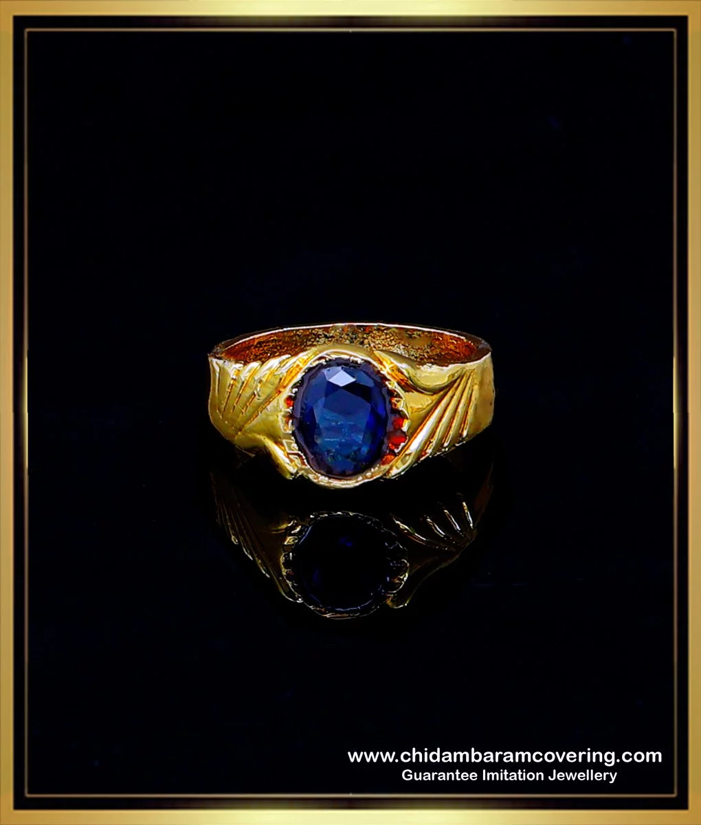 Blue Sapphire Ring (Design FJLR-87) | GemPundit