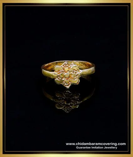 Buy quality 22kt Gold Cz Casting Ladies Ring in Chennai