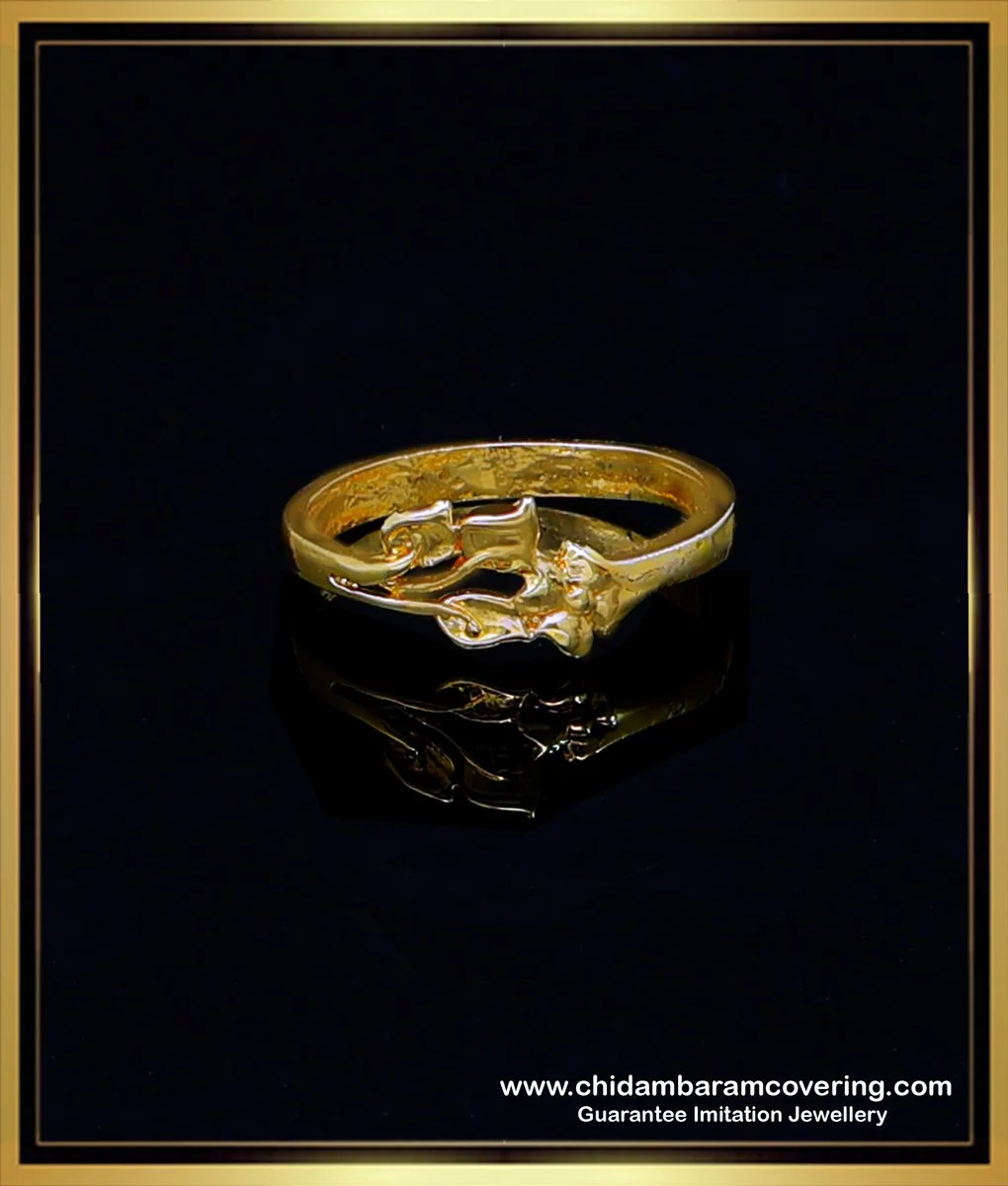Small panther 24k gold ring – BH jewelry