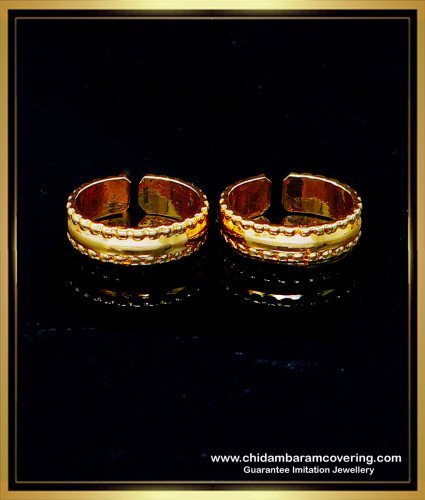 RNG447 - Impon Panchadhatu Gold Design Bichiya Design for Ladies