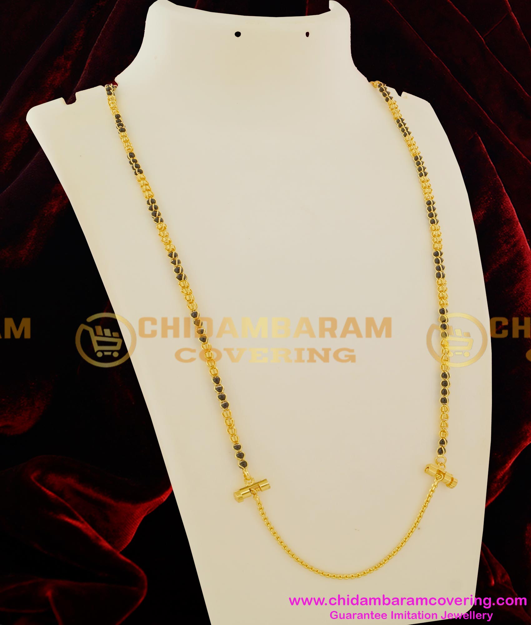 THN12 - Black Beads Model Thirumangalyam Kodi Malaysian Thali Chain ...